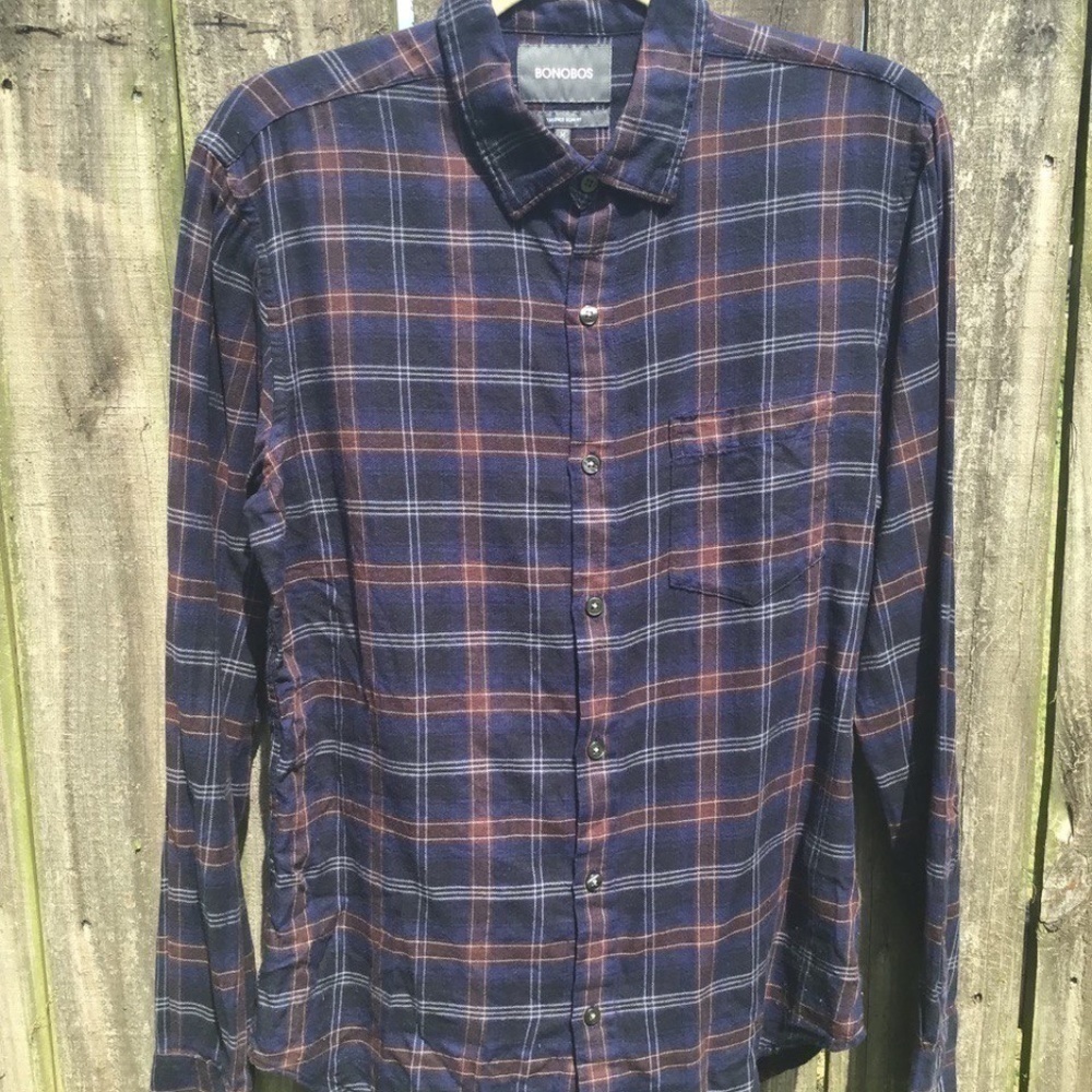 Bonobos Button Down Medium Tailored. Lightly Worn - image 1
